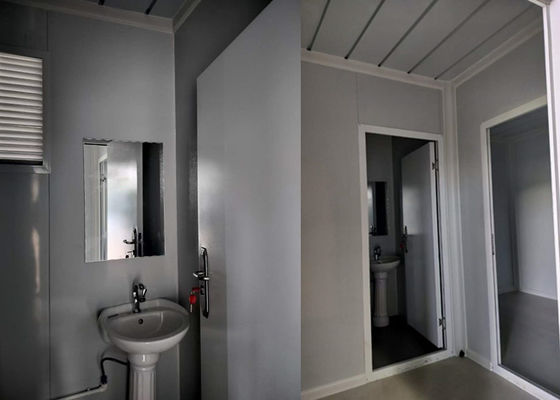Casa de contenedor personalizada plegable con ventana de aleación de aluminio