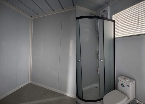 Casa de contenedor personalizada plegable con ventana de aleación de aluminio