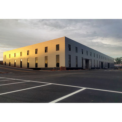 Edificio prefabricado del metal del taller industrial de la estructura de acero del marco del portal