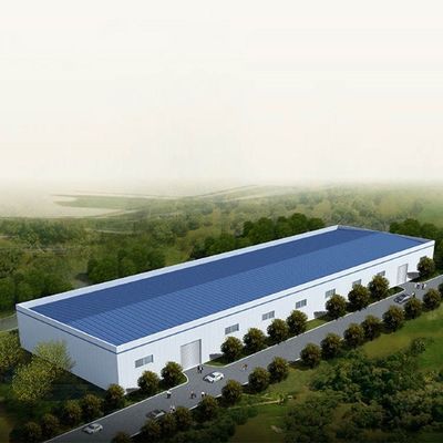Construcción prefabricada del taller de la estructura de acero del haz H de la soldadura del palmo grande