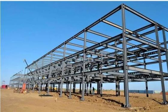 Plataforma robusta de la estructura de acero para el uso duradero