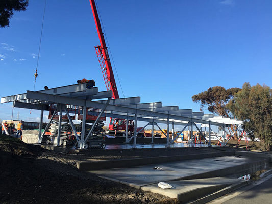Plataforma robusta de la estructura de acero para el uso duradero
