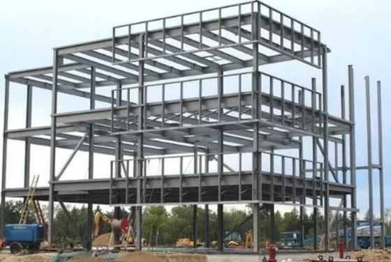 Estructura de acero fabricada con alta capacidad de carga para un uso duradero