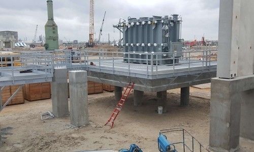 Estructura de acero fabricada con alta capacidad de carga para un uso duradero