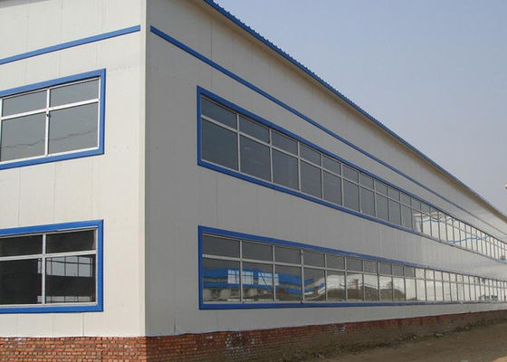 Edificio industrial prefabricado del marco del taller del garaje de la estructura de acero