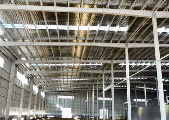Edificio industrial prefabricado del marco del taller del garaje de la estructura de acero
