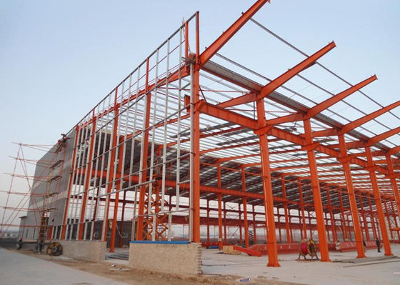 Construcción metálica prefabricada del edificio de la fábrica del taller de la estructura de acero