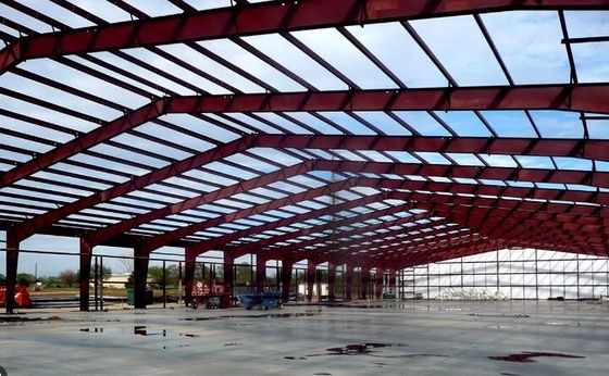 Estructura de acero Warehouse del palmo grande para la instalación rápida y fácil