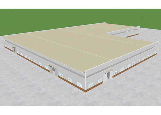Edificio prefabricado de la construcción del marco de Warehouse de la estructura de acero