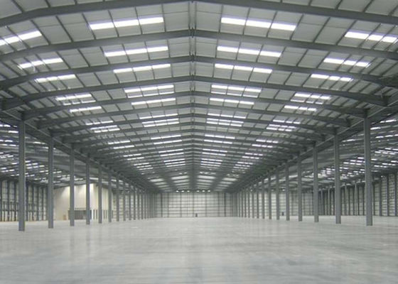 Taller de acero prefabricado de la fabricación del marco del hangar de la estructura de acero de la industria