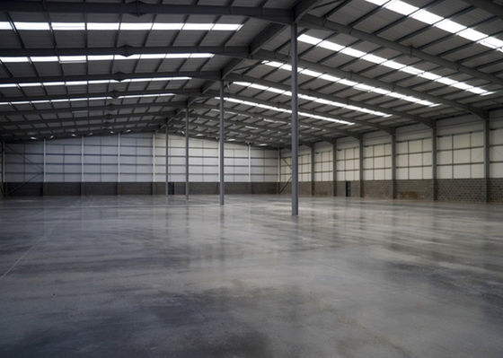 Taller de acero prefabricado de la fabricación del marco del hangar de la estructura de acero de la industria