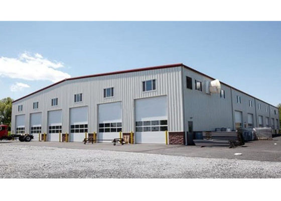 Construcción de estructuras prefabricadas de acero Taller de almacenamiento A prueba de viento