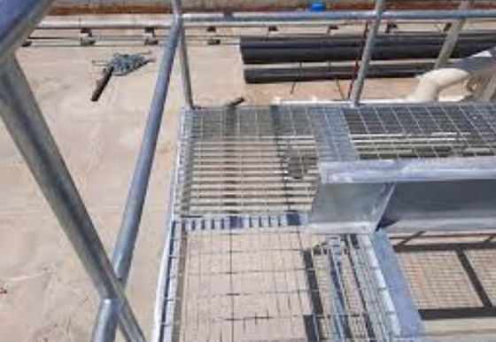 Alta plataforma de la estructura de acero de la capacidad de carga con alta seguridad