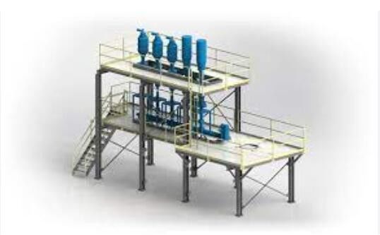 Plataforma de acero flexible del equipo de la plataforma altamente durable de la estructura de acero
