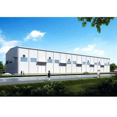 Fabrica de estructuras prefabricadas de acero Taller de construcción industrial