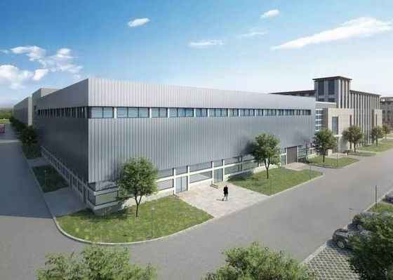 Construcción de estructuras industriales de acero Taller prefabricado con diseño libre
