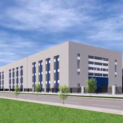 Construcción de estructuras industriales de acero Taller prefabricado con diseño libre