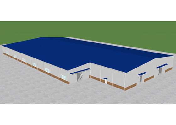 Taller de estructura de acero del marco de la estructura de acero prefabricada de la industria
