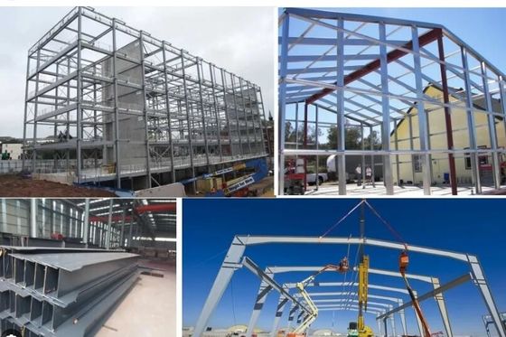 Almacén de estructura de acero de alta calidad con edificio industrial de fácil montaje