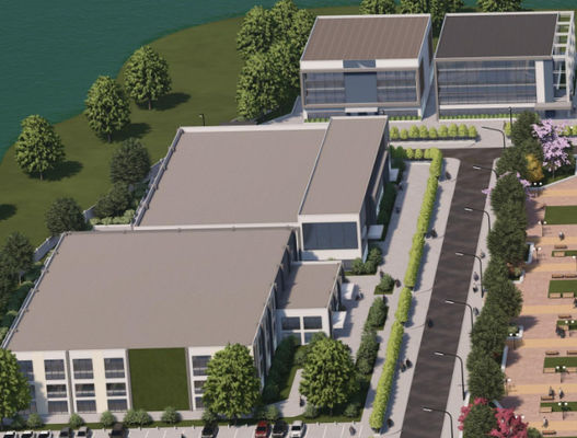 Edificio administrativo prefabricado de acero