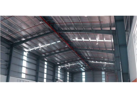 Edificios de procesamiento de taller de estructura de acero de industria prefabricada
