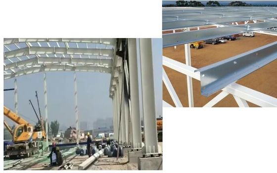 Construcción de estructuras de acero Taller de acero fabricado Fabricación de marcos industriales de acero