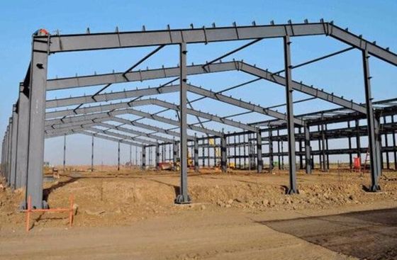 Construcción de estructuras de acero Taller de acero fabricado Fabricación de marcos industriales de acero