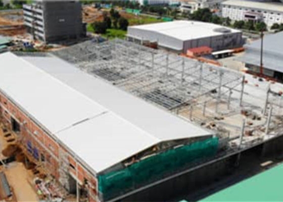 Fabricación de estructuras de acero con marco fabricado
