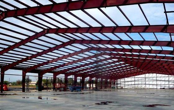 Construcción metálica estructura de acero marco almacén taller planta de construcción