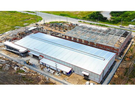 Fabricación de estructuras prefabricadas de acero