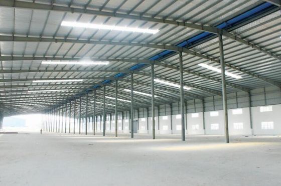 Edificio de estructura de acero prefabricado para almacenamiento con acero de sección H