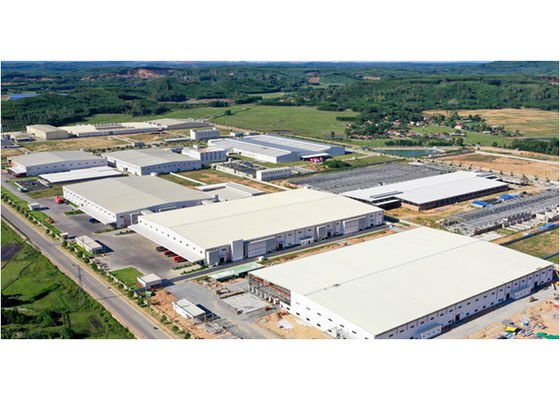 Q355 / Q235 Estructuras de acero Fábrica Cuadro de garaje Edificio prefabricado Construcción