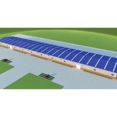 Construcción prefabricada de acero Almacenes de acero Edificios comerciales de metal