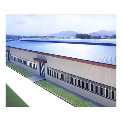 Construcción prefabricada del taller de la estructura de acero del haz H de la soldadura del palmo grande