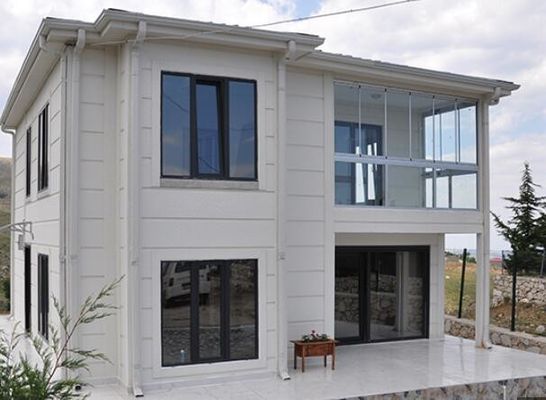 Estructura de acero Edificio residencial casa prefabricada diseño personalizado