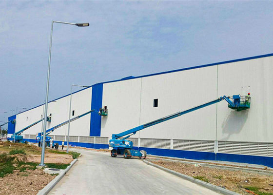 Construcción de edificios industrial fabricada de la fábrica del taller de la estructura de acero