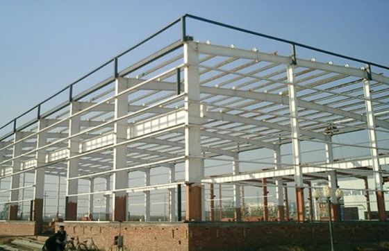Estructura de acero Almacenamiento Metal Edificio industrial para la logística