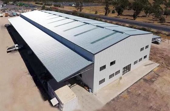 Estructura de acero Almacenamiento Metal Edificio industrial para la logística