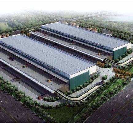 Industria Construcción prefabricada de acero Construcción de edificios metálicos Taller de construcción GB