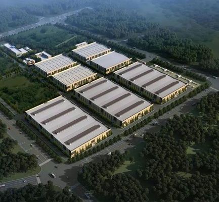 Q235 / Q355 Estructura de acero Warehouse Edificios de estructura de acero prefabricados