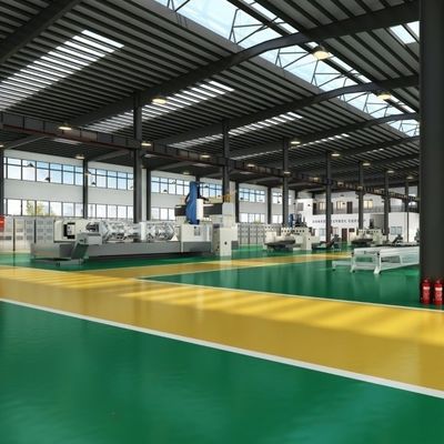 Armazón de estructura de acero de viga de acero de sección H laminado en caliente con acero Q355B