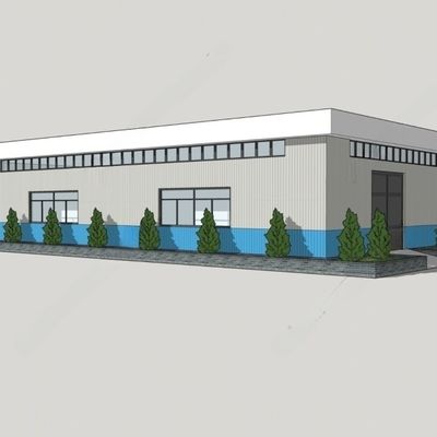Construcción de talleres de estructura de acero del portal con aislamiento opcional disponible