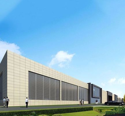 Taller de estructura de acero del marco de la estructura de acero prefabricada de la industria