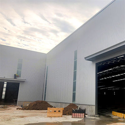 Edificio industrial prefabricado del marco del taller del garaje de la estructura de acero