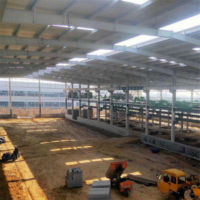 Construcción de estructuras prefabricadas de acero