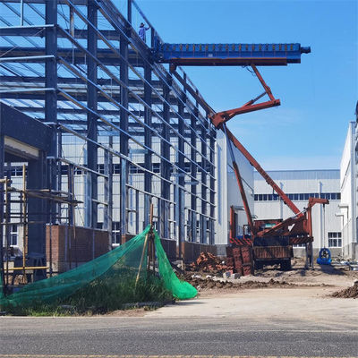 Construcción de estructuras prefabricadas de acero