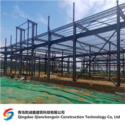 Construcción de estructuras prefabricadas de acero