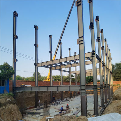 Plataforma de estructura de acero fabricado de alta capacidad de carga para el sector industrial