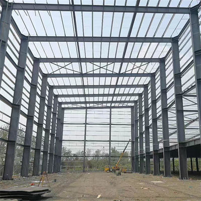 Marco de acero del portal Estructura de acero industrial Taller de construcción Doblaje ISO9001