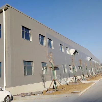 Taller de estructuras prefabricadas de acero de gran envergadura para la industria/fábrica